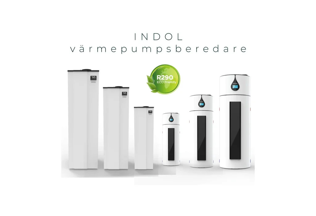 Indol Värmepumpsberedare 